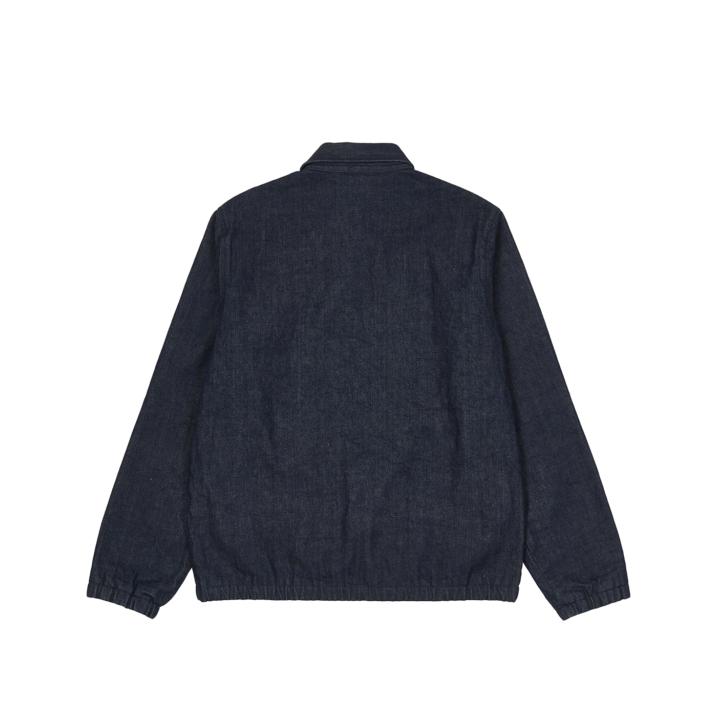 Thumbnail WASHED DENIM HARRINGTON NAVY one color