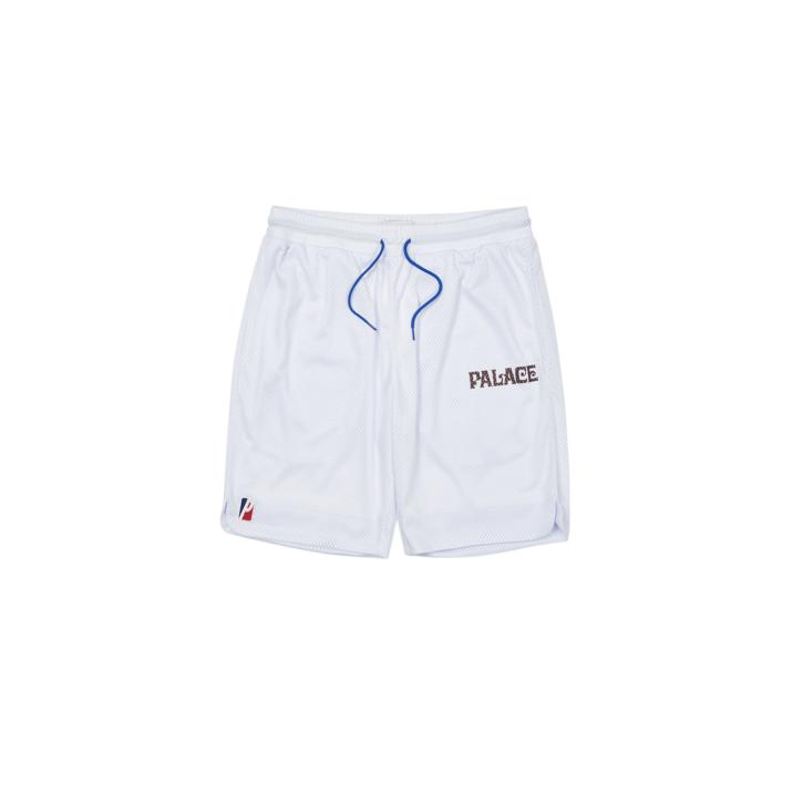 Thumbnail MESH PRACTICE SHORTS WHITE one color