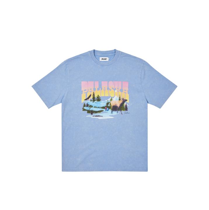 PALASKA DYE T-SHIRT BLUE one color