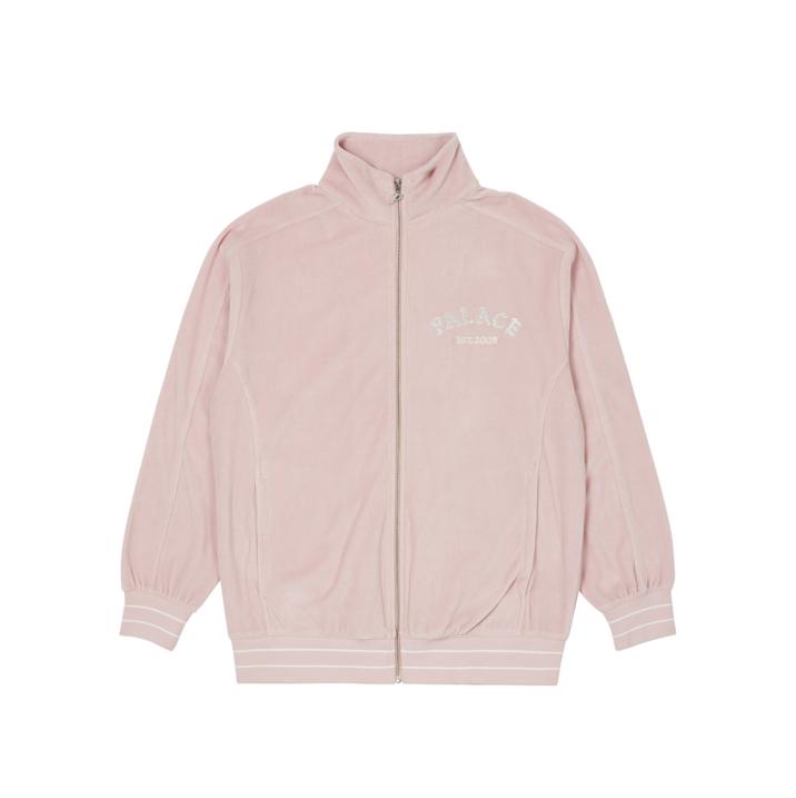 Thumbnail GALORE VELOUR TRACK TOP PINK one color