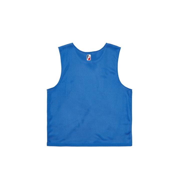 Thumbnail MESH PRACTICE VEST WHITE / BLUE one color