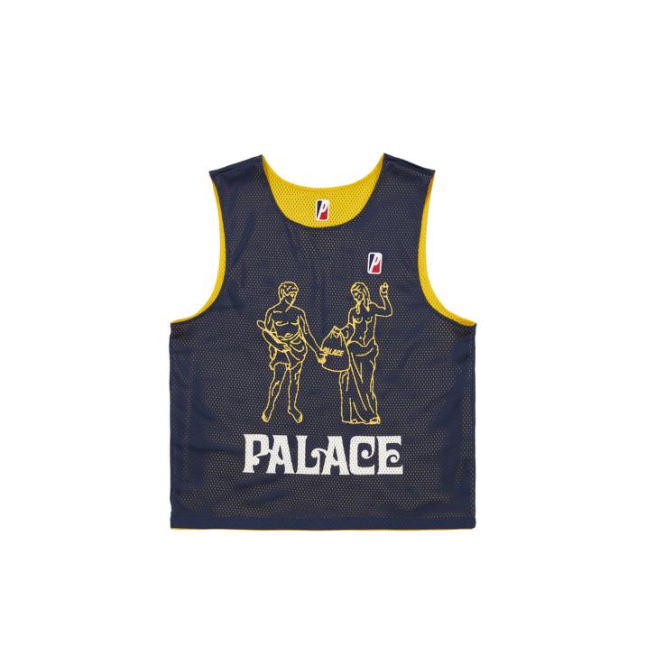 Thumbnail MESH PRACTICE VEST NAVY / YELLOW one color