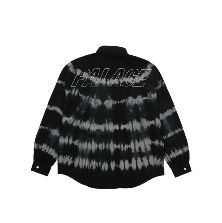 Thumbnail TIE-DYE SHIRT BLACK one color