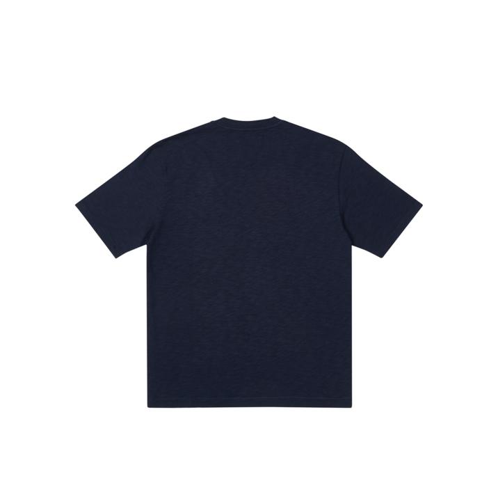 Thumbnail SLUB POCKET ZIG ZAG T-SHIRT NAVY one color