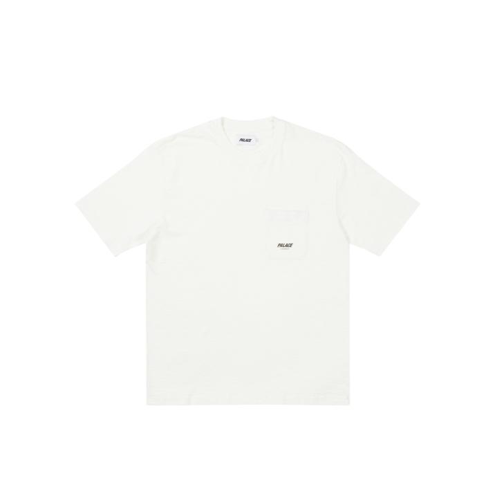 Thumbnail SLUB POCKET ZIG ZAG T-SHIRT WHITE one color