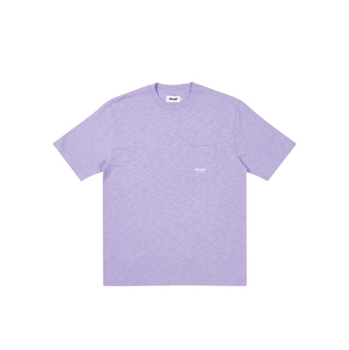 Thumbnail SLUB POCKET ZIG ZAG T-SHIRT VIOLET one color