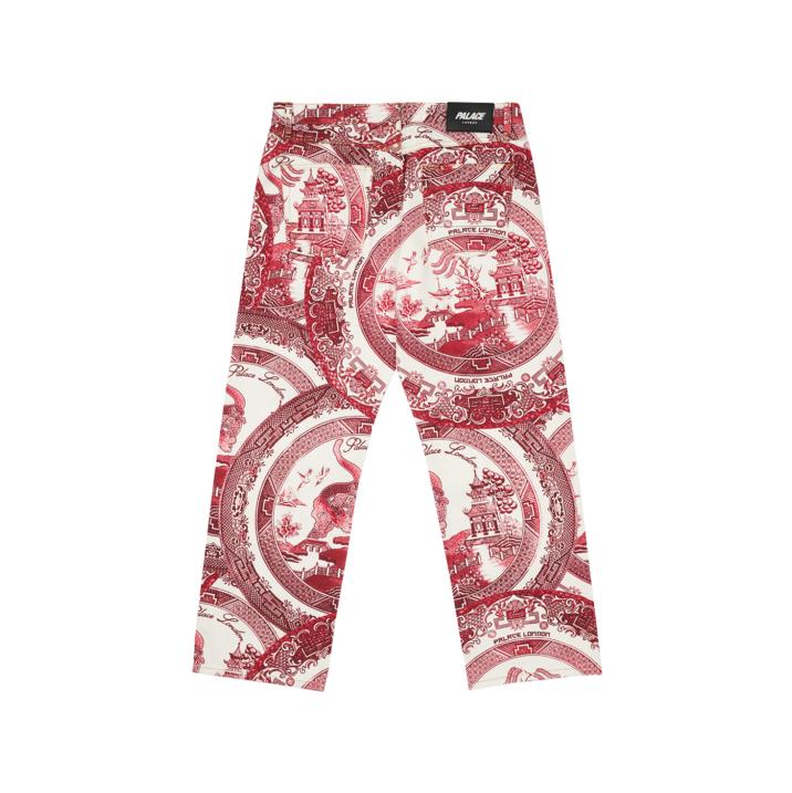 Thumbnail CHINA PLATE TROUSERS RED one color