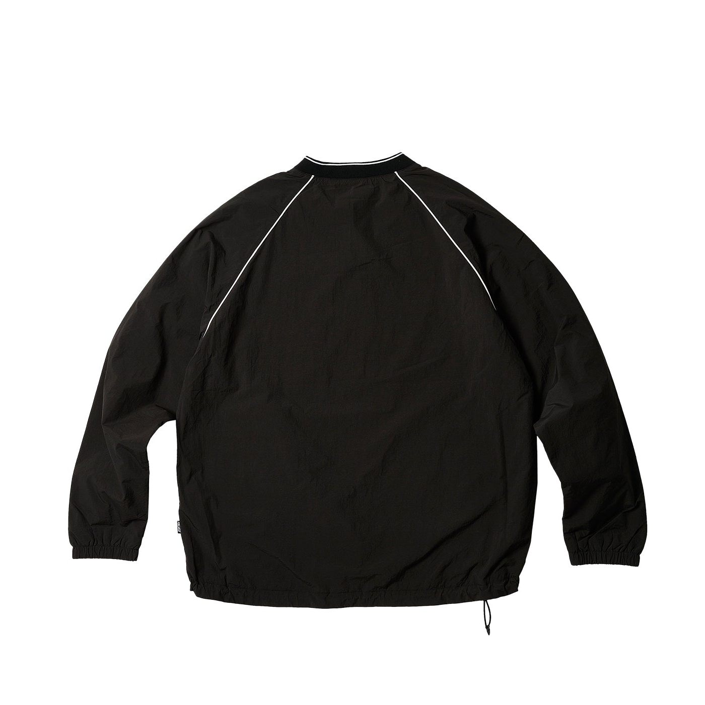 Thumbnail PIPED SHELL PULLOVER BLACK one color