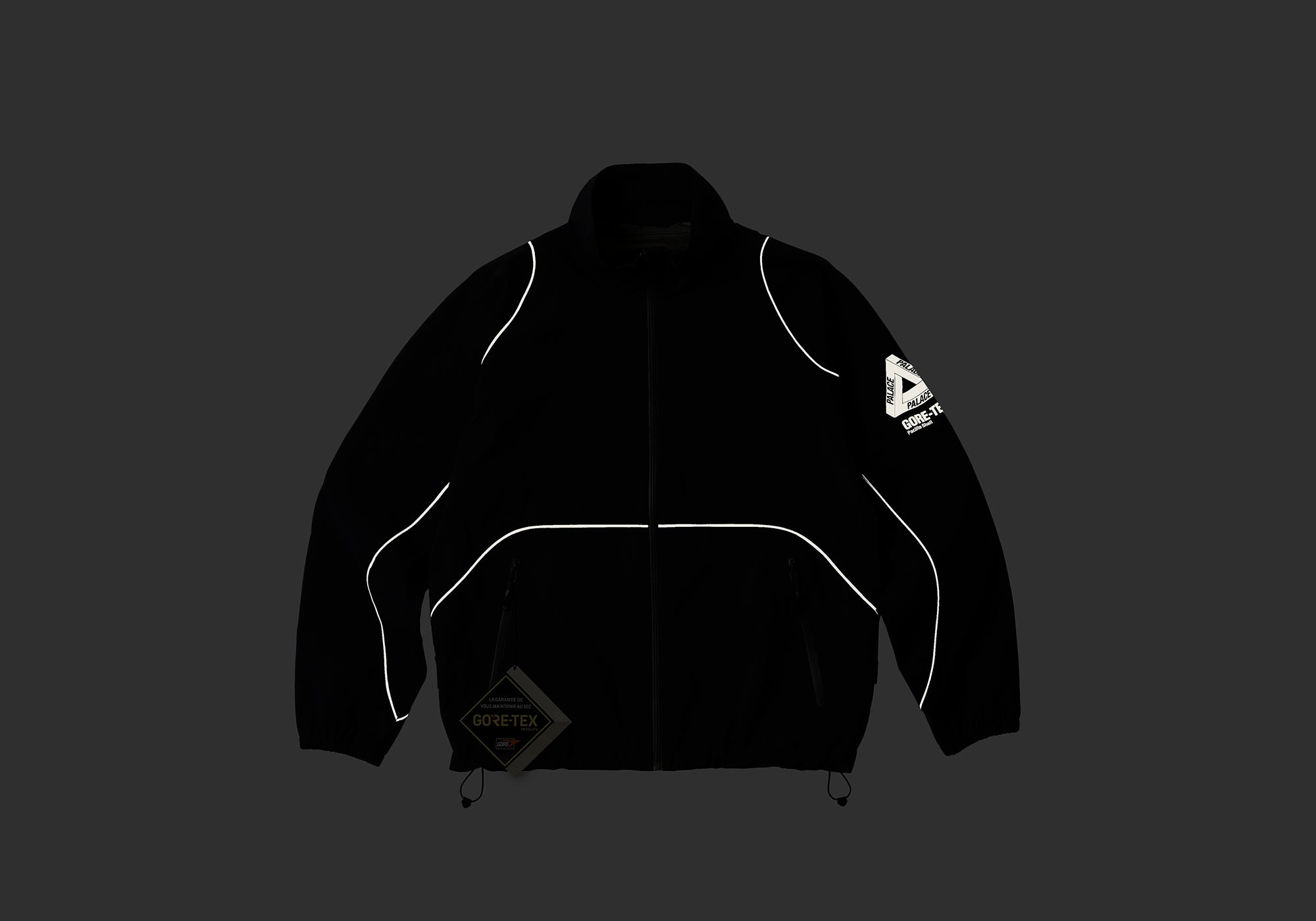 Gore-Tex S-Lite Jacket Black - Summer 2023 - Palace Community