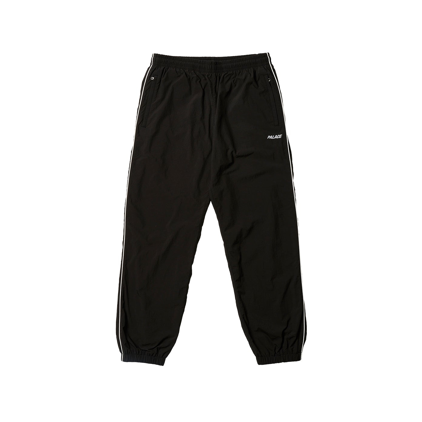 Thumbnail PIPED SHELL JOGGER BLACK one color