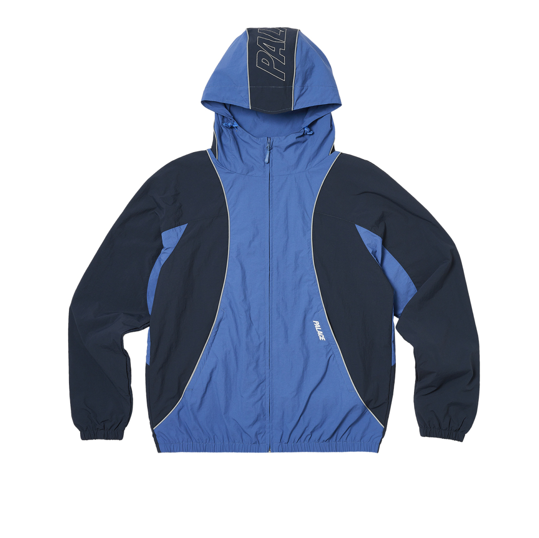 Thumbnail FONT ZIP SHELL JACKET BLUE / AIRFORCE one color
