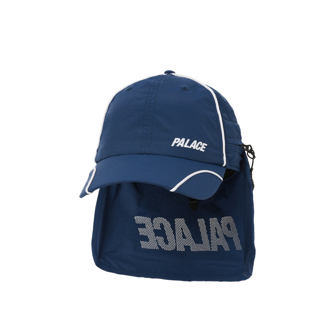 Thumbnail FONT ZIP SHELL NECK SAVER 6-PANEL NAVY one color