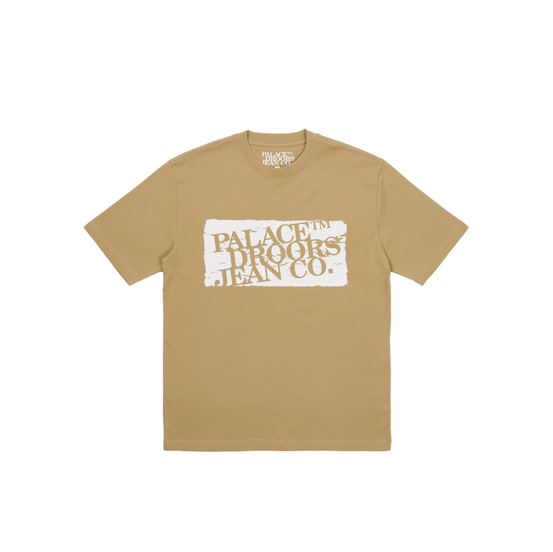 Thumbnail PALACE DROORS T-SHIRT SAND one color