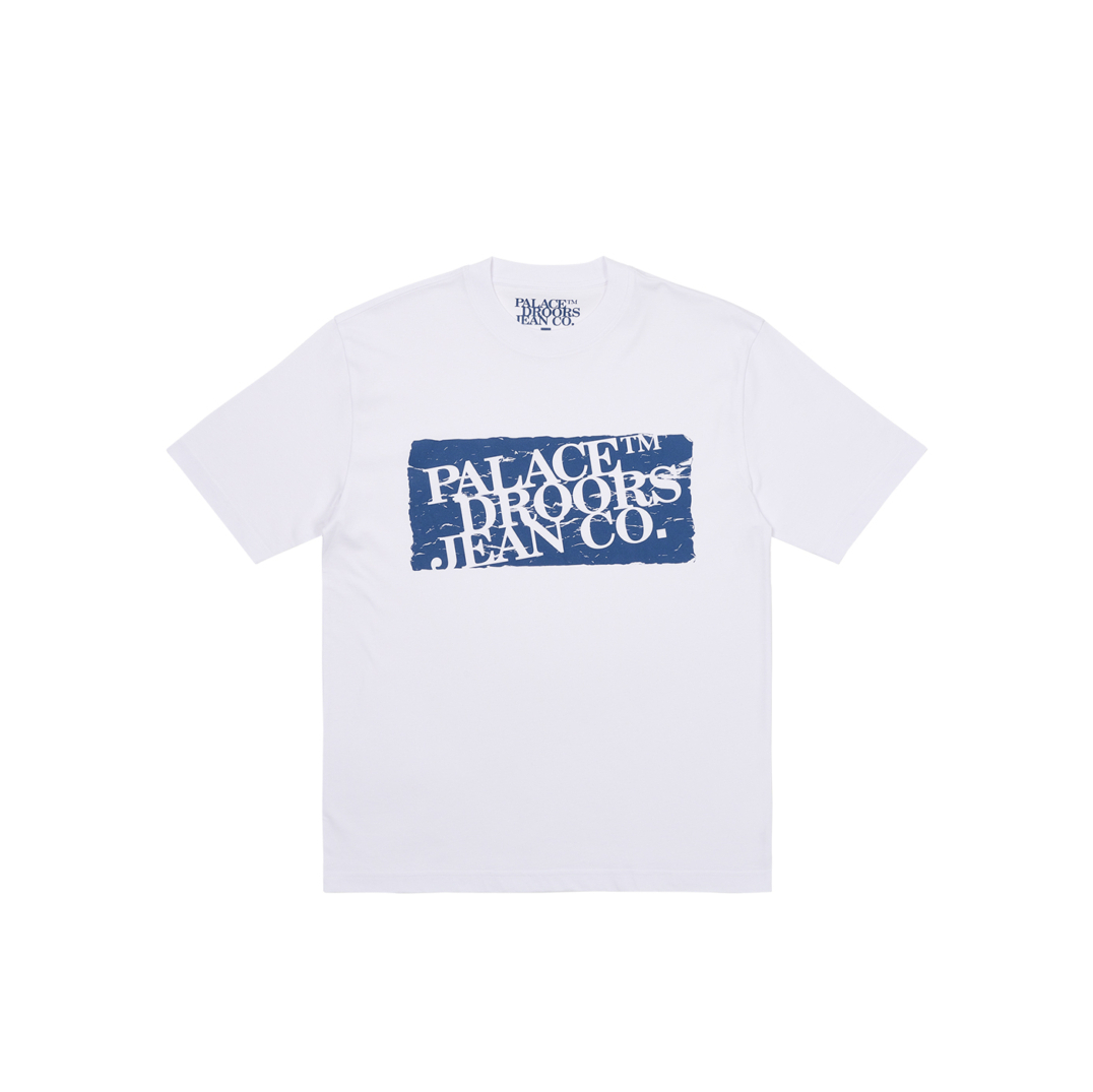 Thumbnail PALACE DROORS T-SHIRT WHITE one color