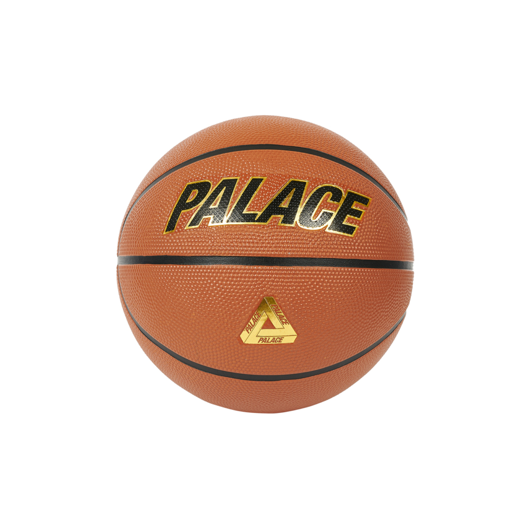 Thumbnail PALACE SPALDING BASKETBALL BROWN one color