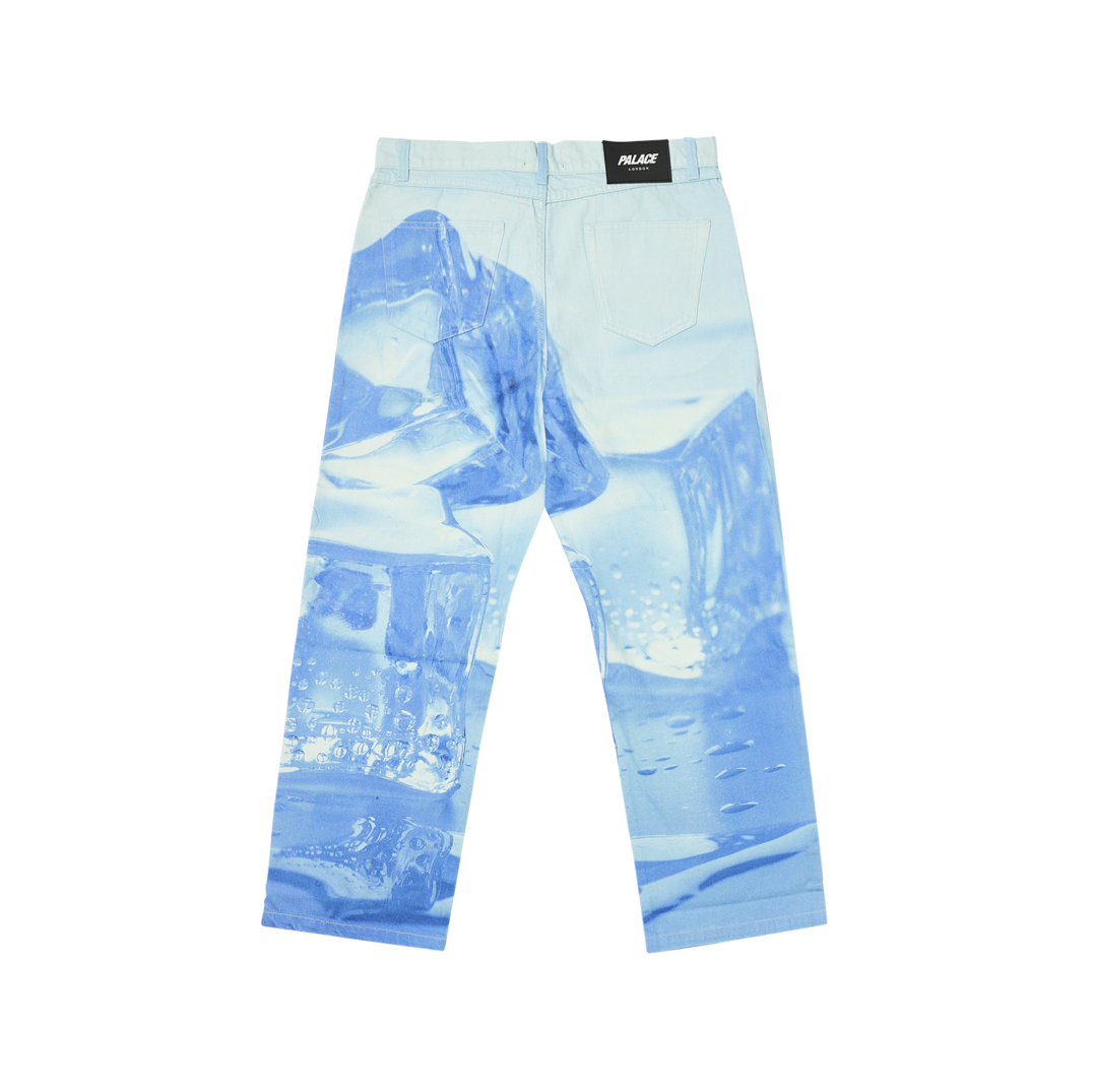 Thumbnail ULTIMATE CHILL BAGGIER JEAN CRYSTALISED BLUE one color