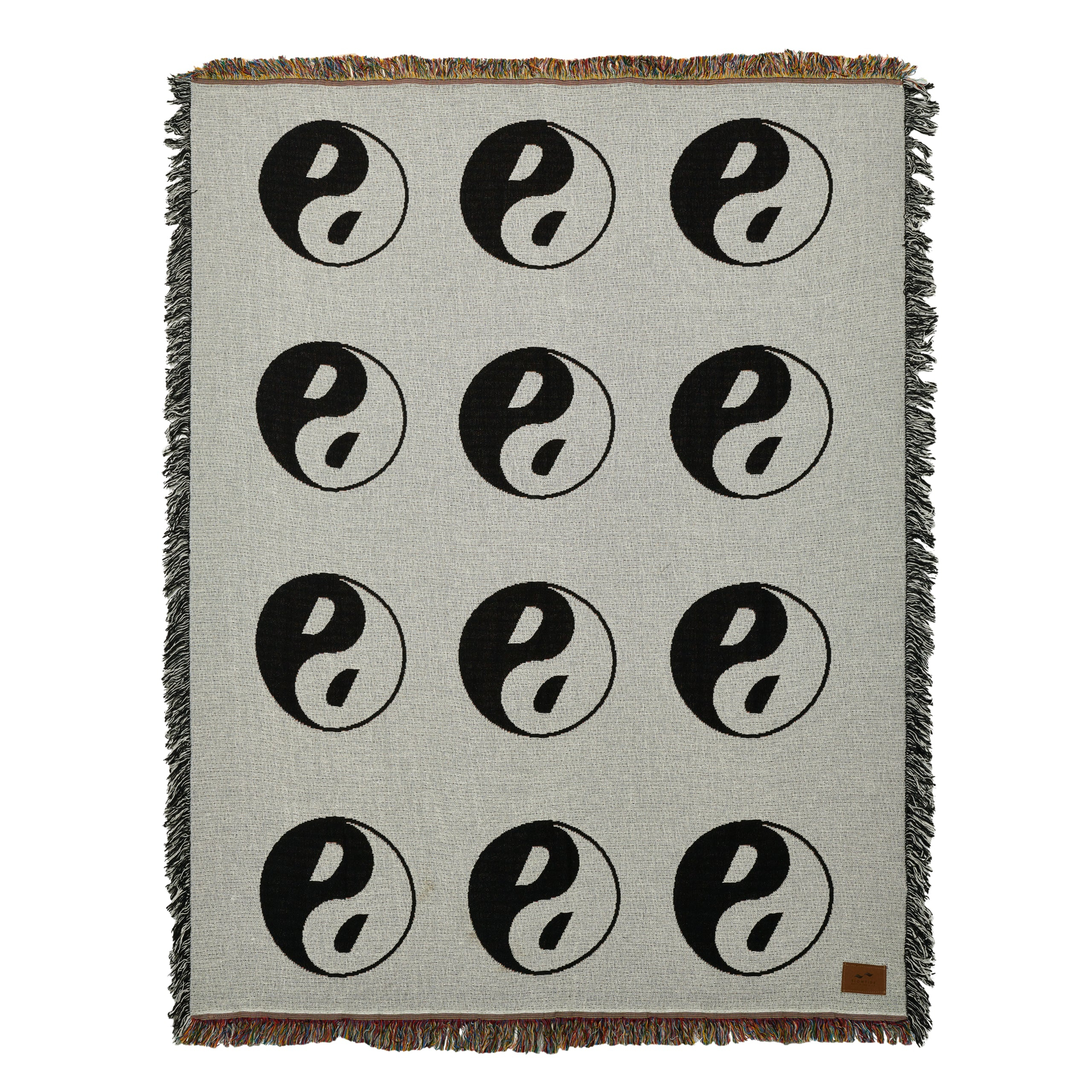 Thumbnail YIN YANG TAPESTRY BLANKET WHITE / BLACK one color