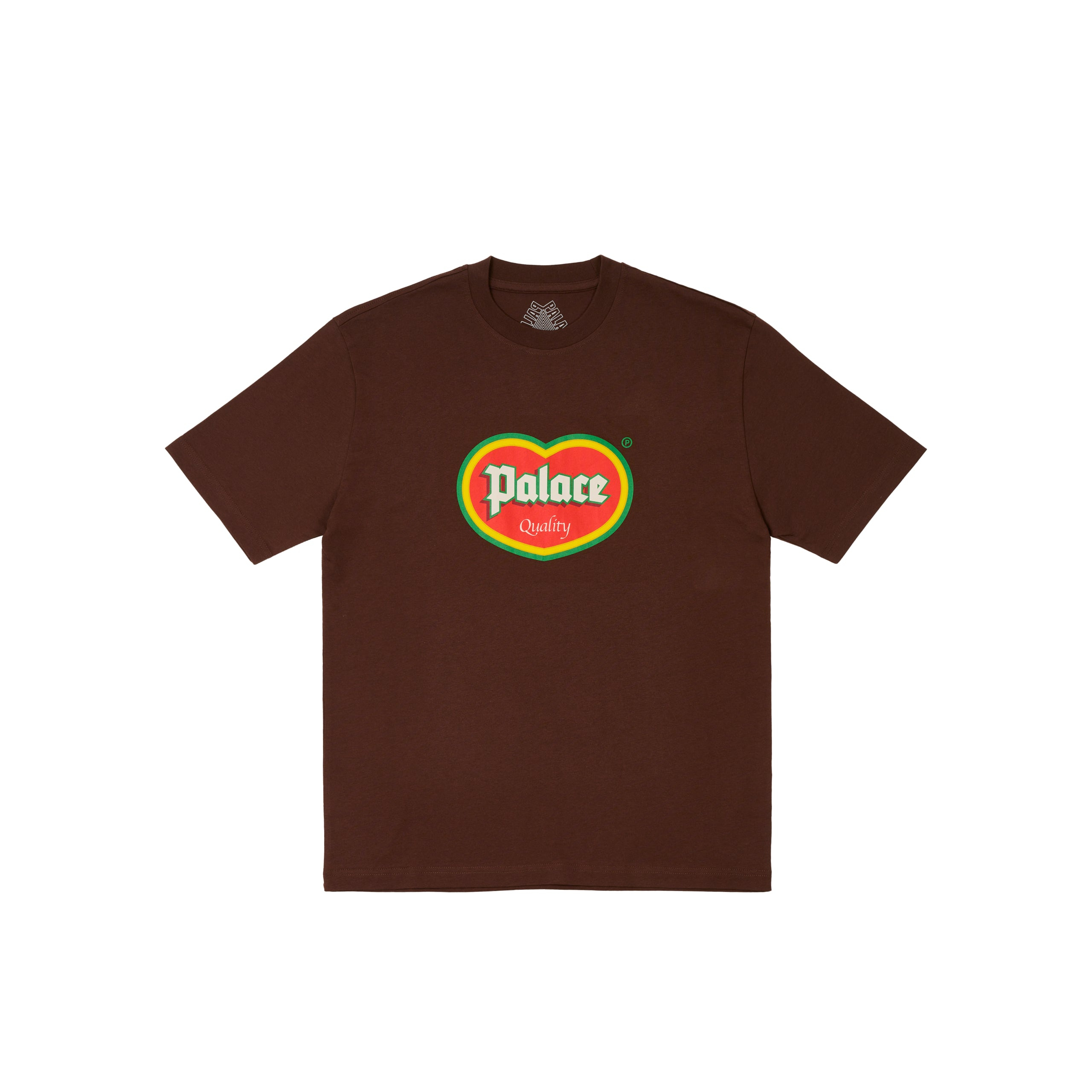 Thumbnail PALACE QUALITY T-SHIRT NICE BROWN one color