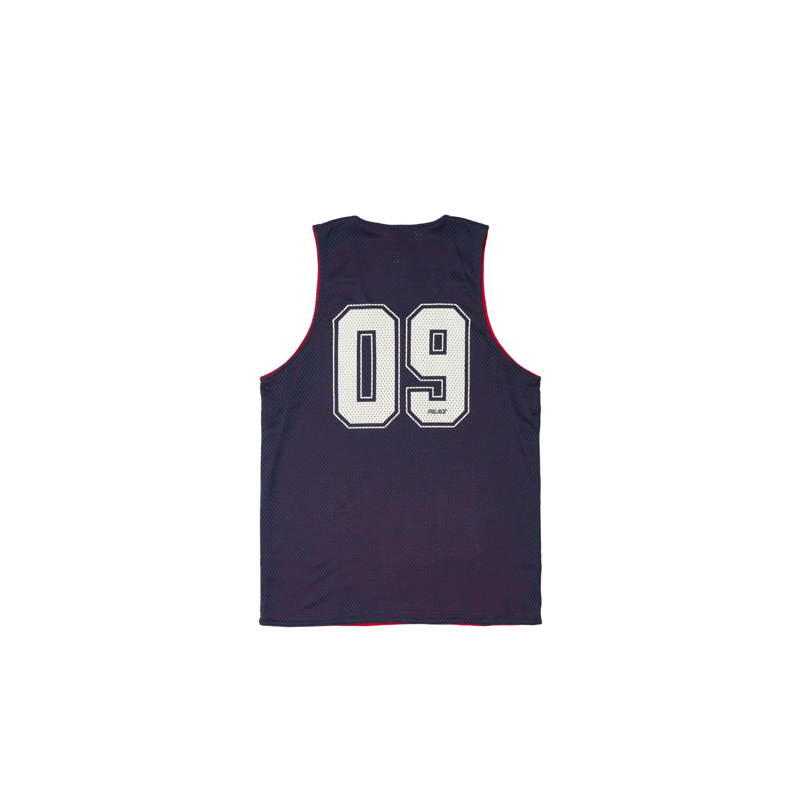 Thumbnail MESH REVERSO BORDER VEST NAVY one color