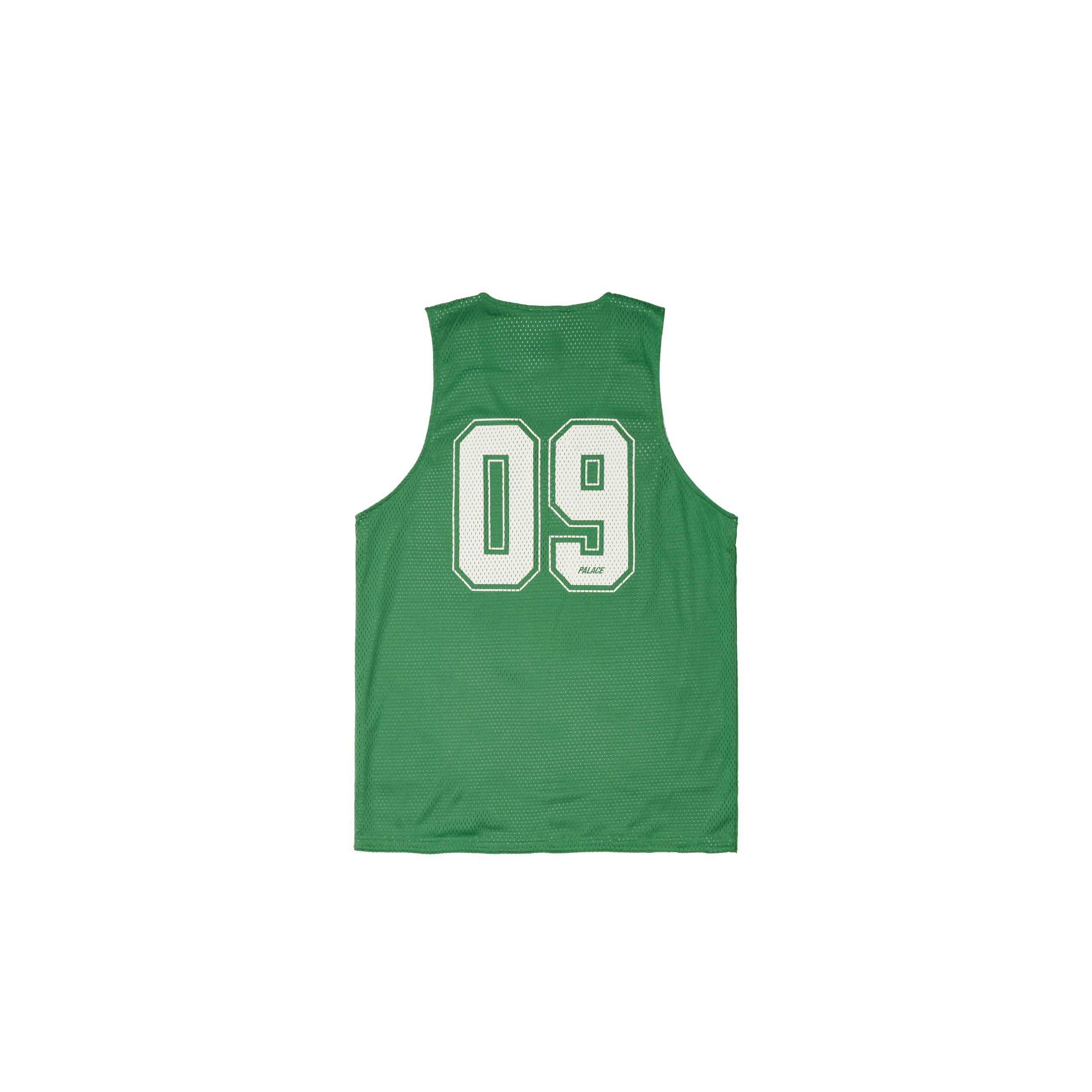 Thumbnail MESH REVERSO BORDER VEST GREEN one color