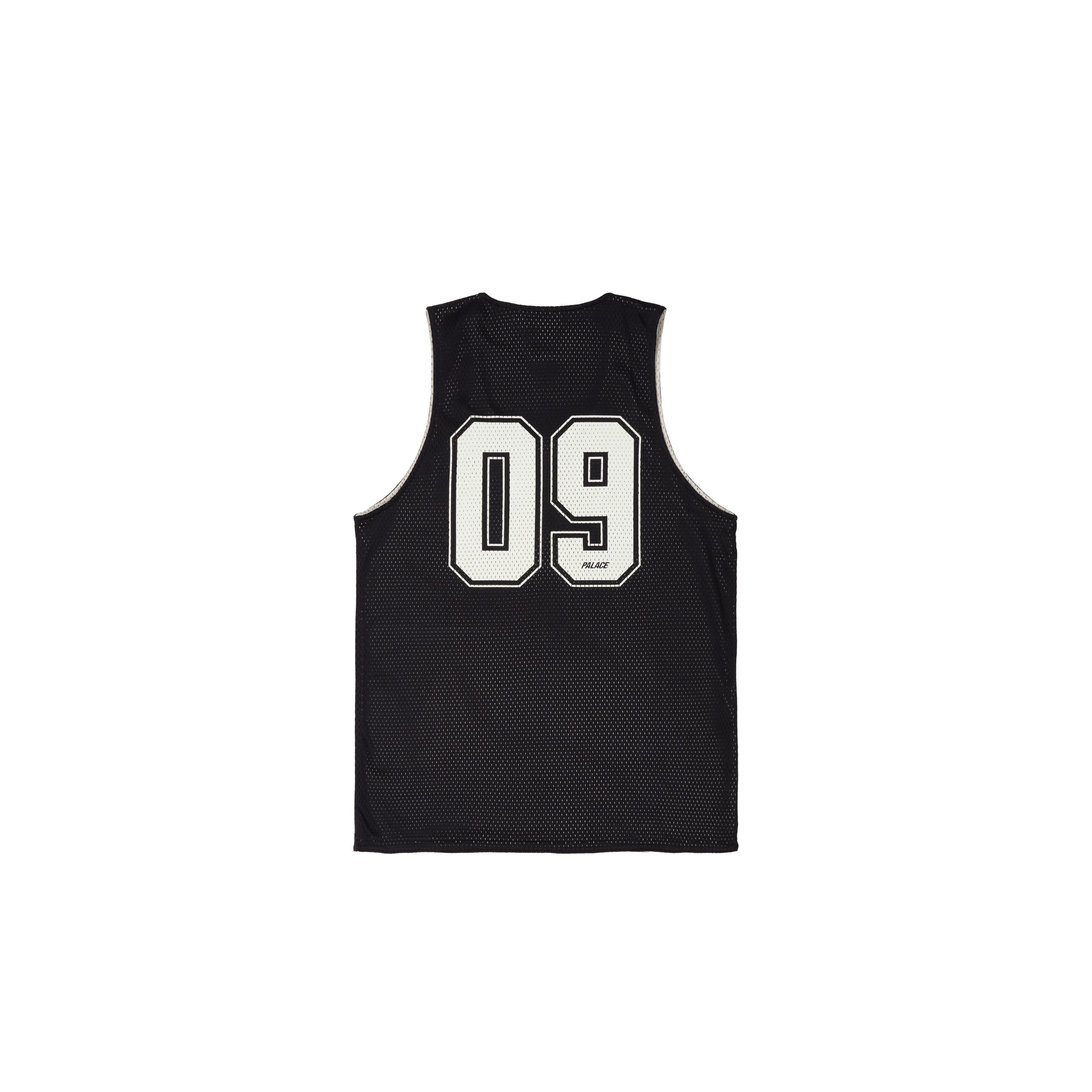 Thumbnail MESH REVERSO BORDER VEST BLACK one color