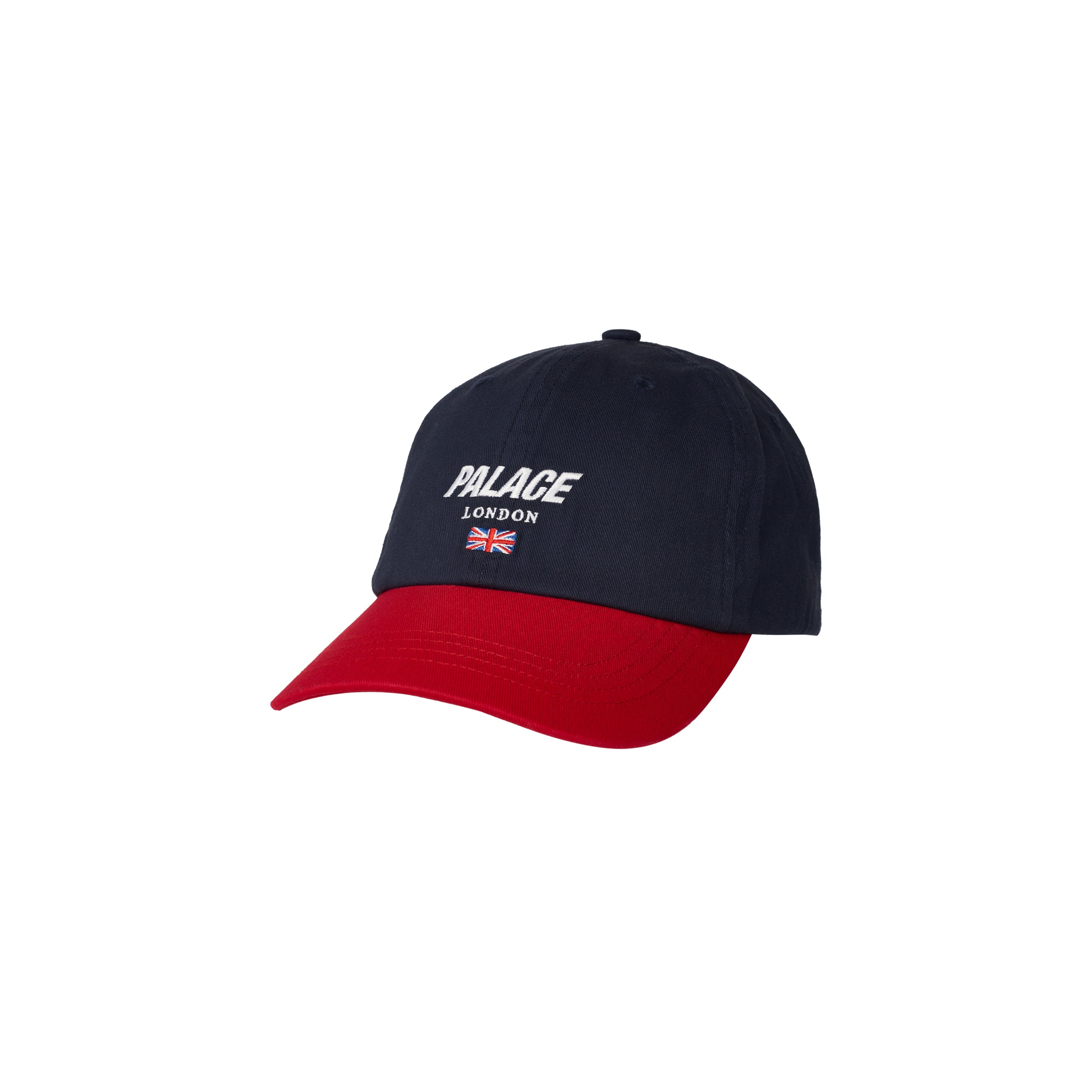 Thumbnail PALACE LONDON 6-PANEL NAVY / RED one color