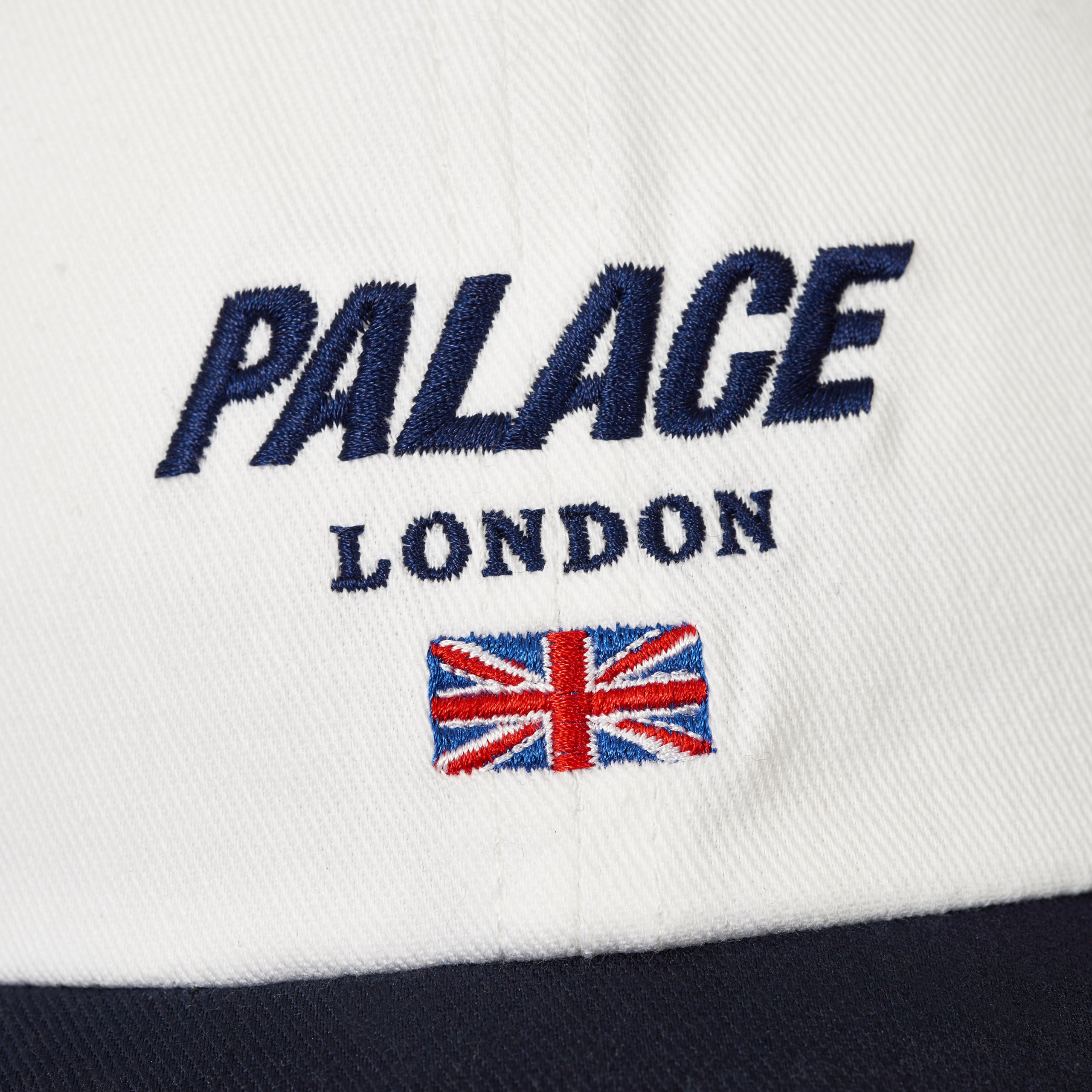 Thumbnail PALACE LONDON 6-PANEL WHITE / NAVY one color