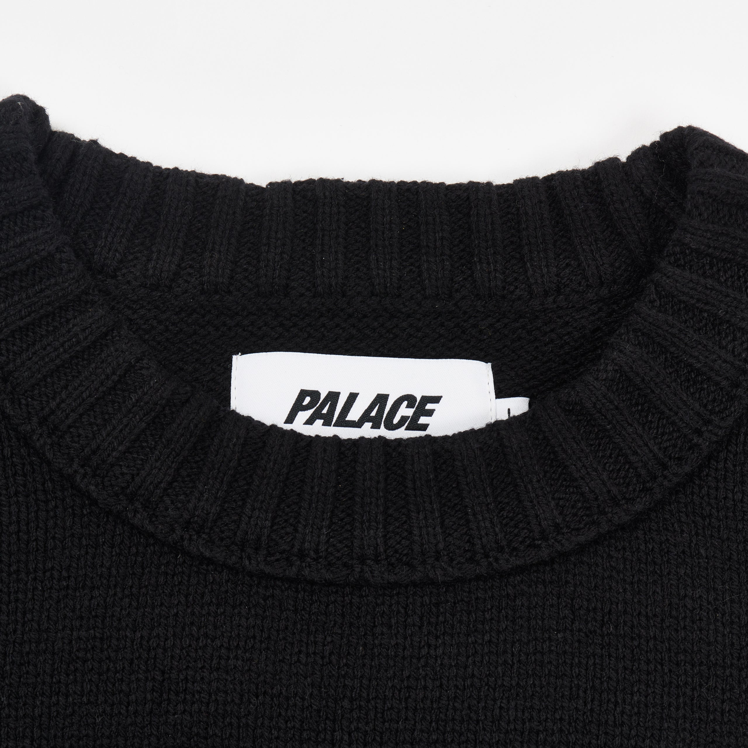 Thumbnail BLOCKY KNIT BLACK one color