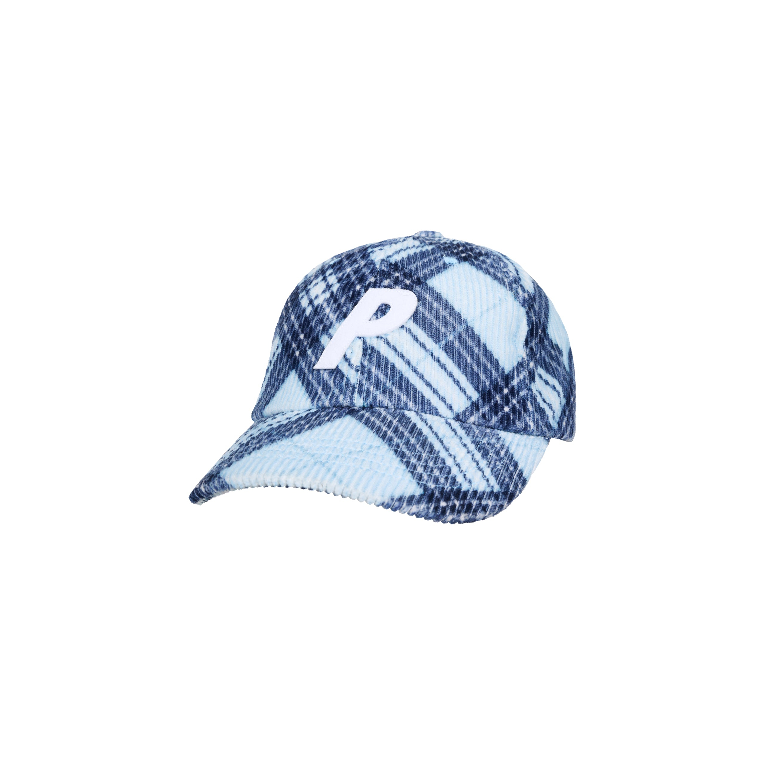 Thumbnail CORDUROY P 6-PANEL BLUE BIAS CHECK one color