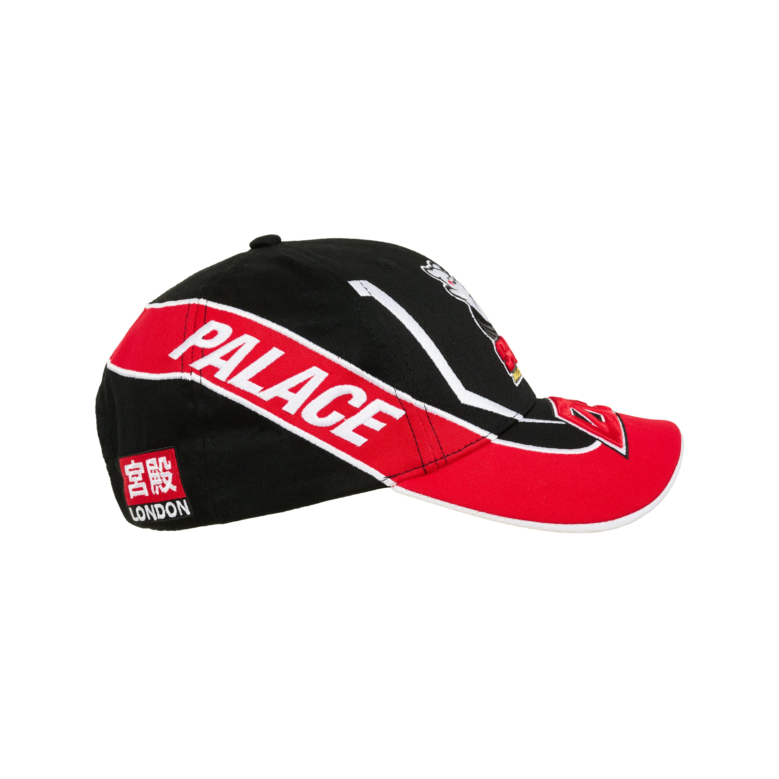 Thumbnail FASTER 6-PANEL BLACK / RED one color