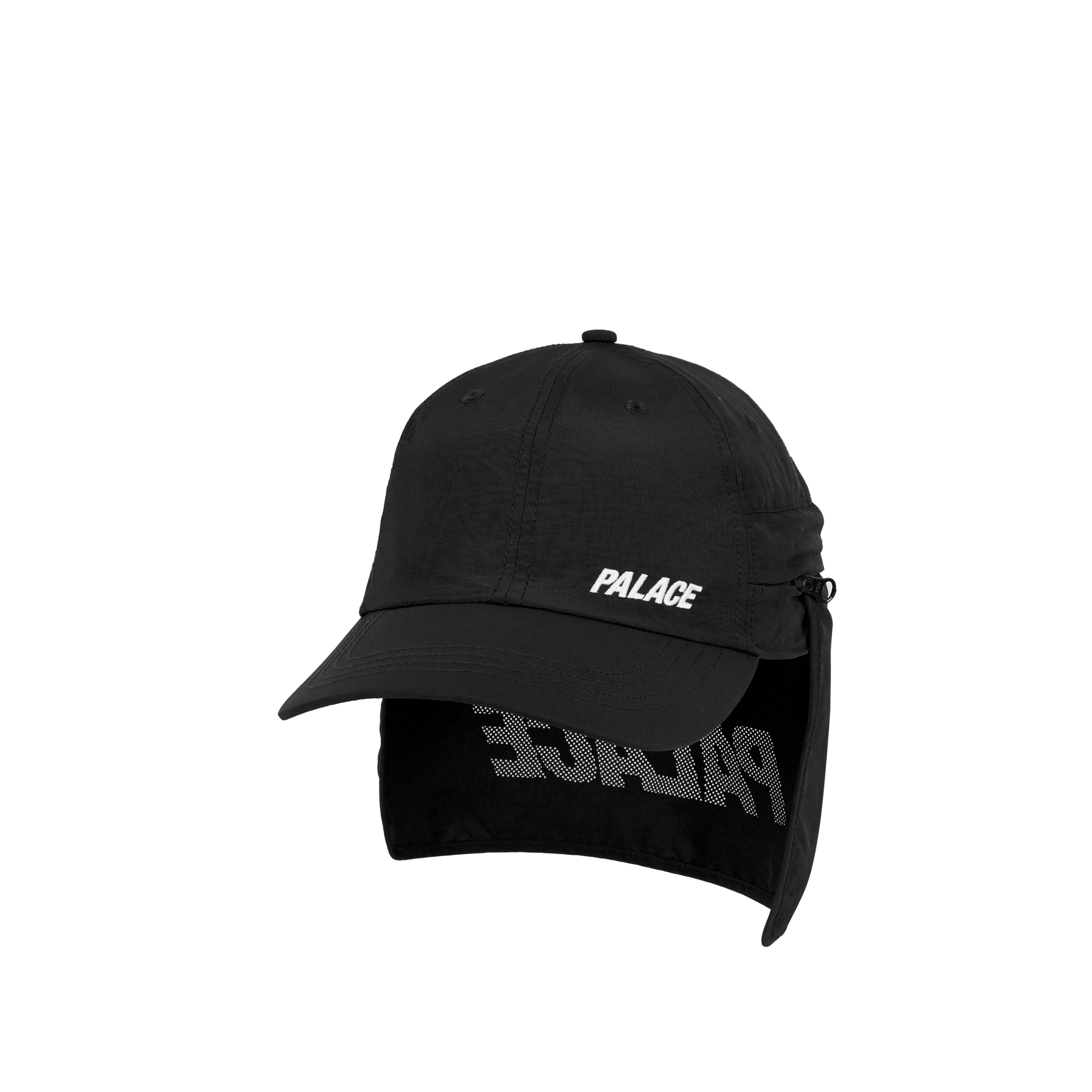 Thumbnail FONT SHELL NECK SAVER 6-PANEL BLACK one color