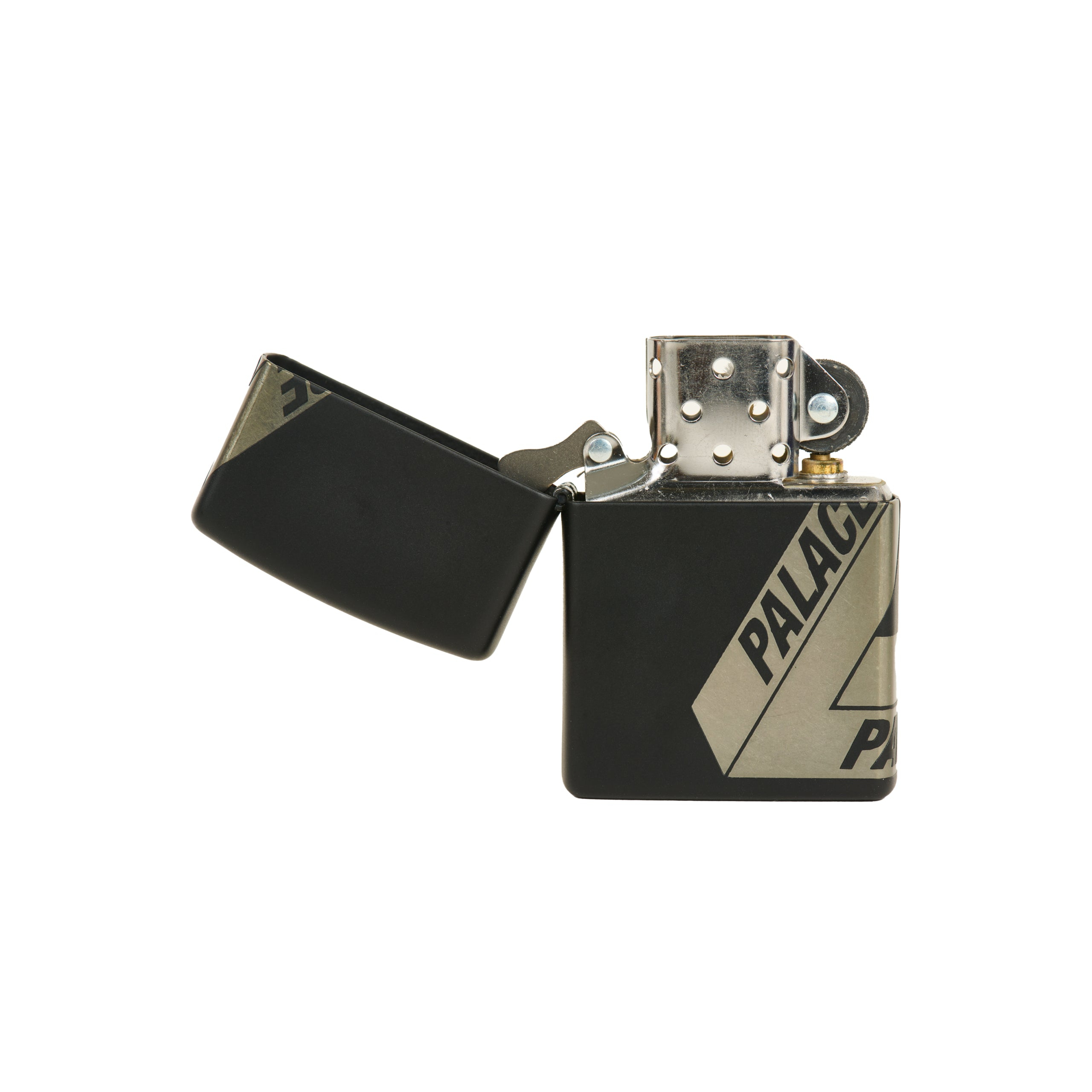 Thumbnail PALACE ZIPPO LIGHTER BLACK / SILVER one color