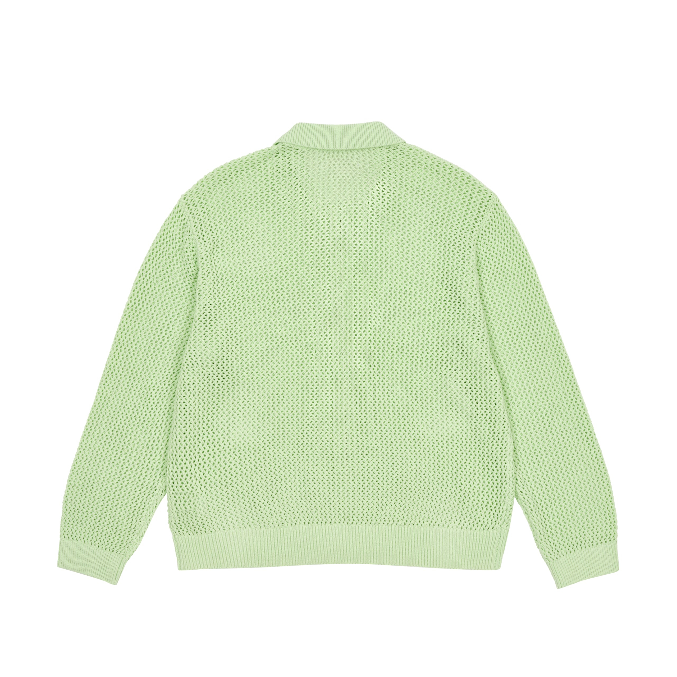 Thumbnail RIB KNIT NATURAL GREEN one color