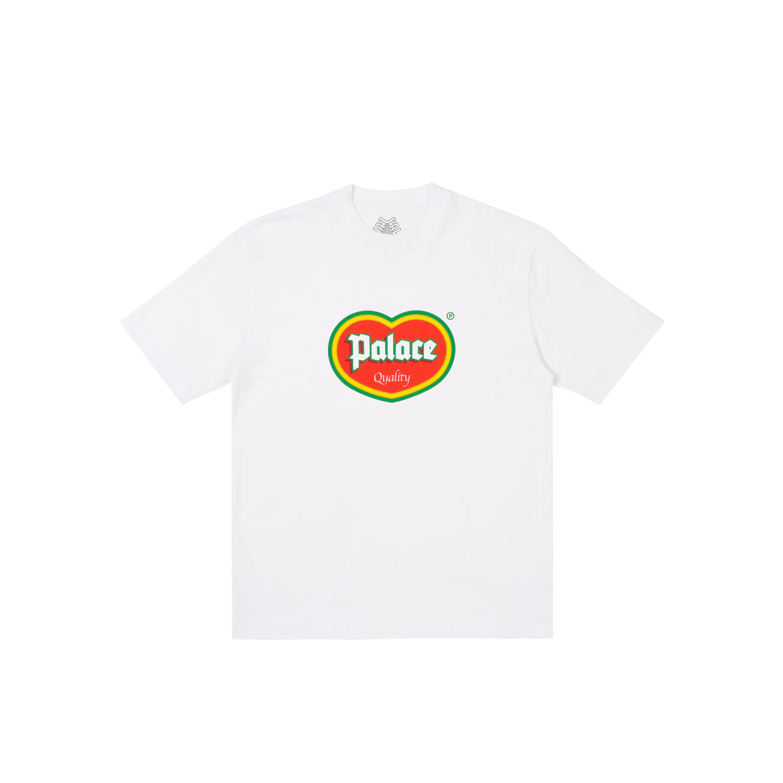 Thumbnail PALACE QUALITY T-SHIRT WHITE one color