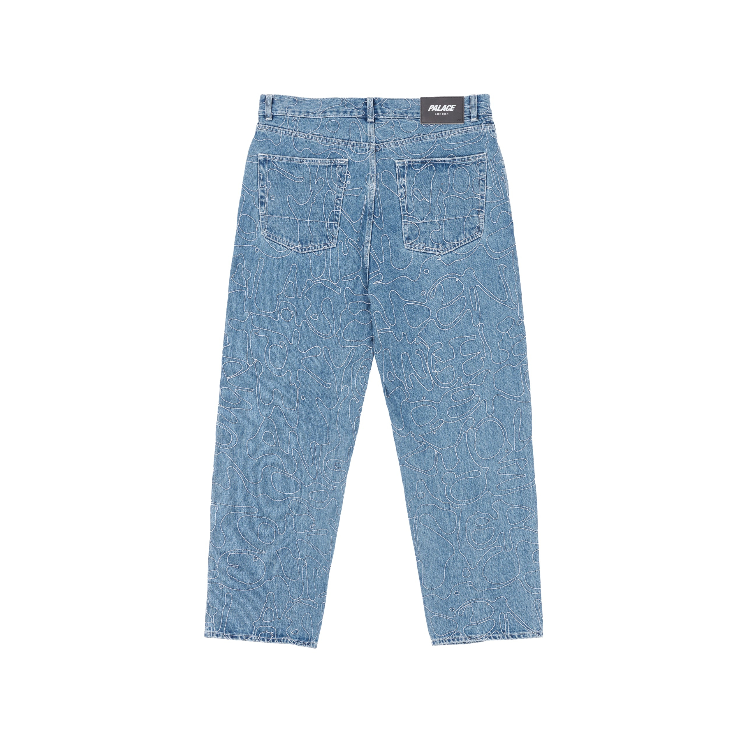 Thumbnail P45 SPLAT JEAN STONE WASH one color