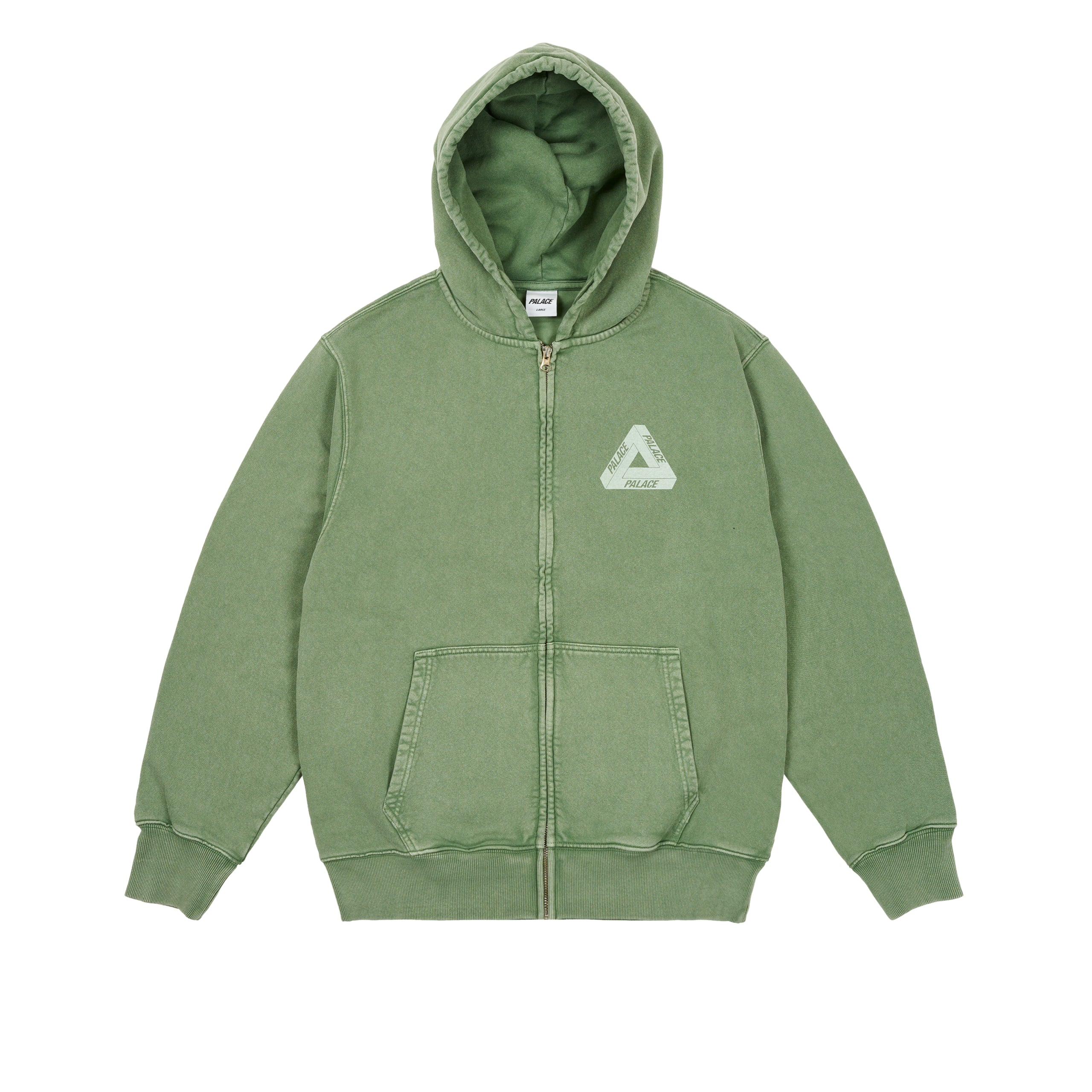 Thumbnail PIGMENT WASH TRI-FERG HOOD GREEN one color