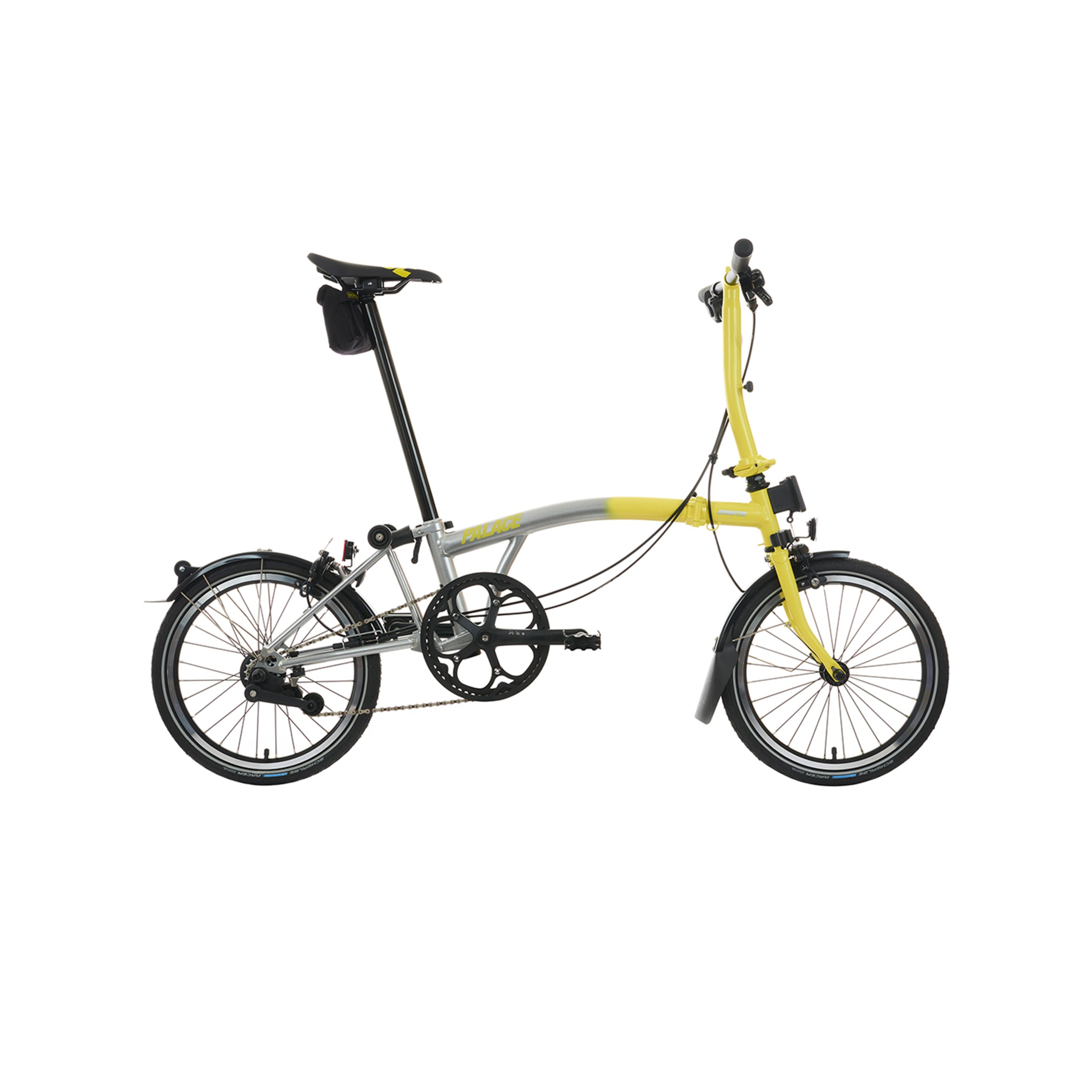 Thumbnail PALACE BROMPTON C LINE URBAN 2 SPEED GLOWSTICK YELLOW one color