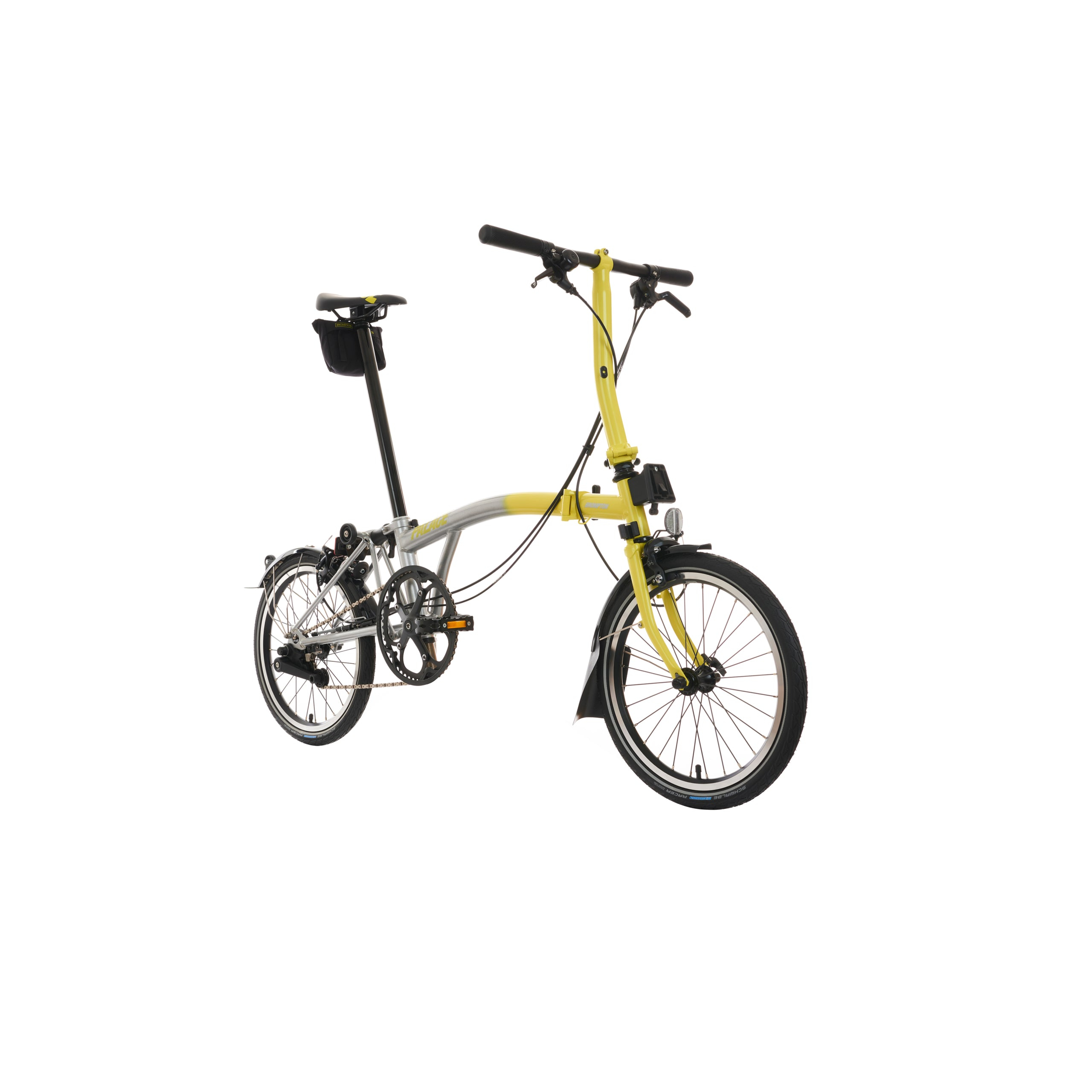 Thumbnail PALACE BROMPTON C LINE URBAN 2 SPEED GLOWSTICK YELLOW one color