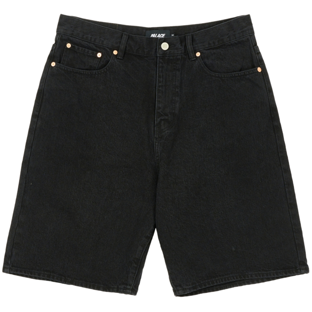 Thumbnail JEAN SHORT BLACK WASH one color