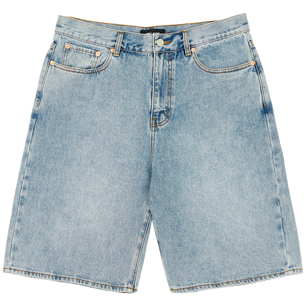 Thumbnail JEAN SHORT LIGHT STONE WASH one color