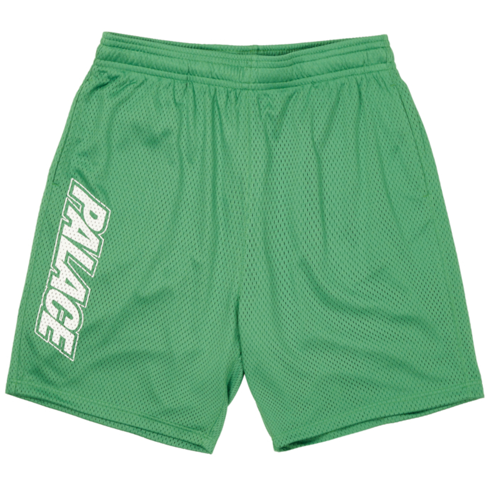 Thumbnail MESH BORDER SHORT GREEN one color