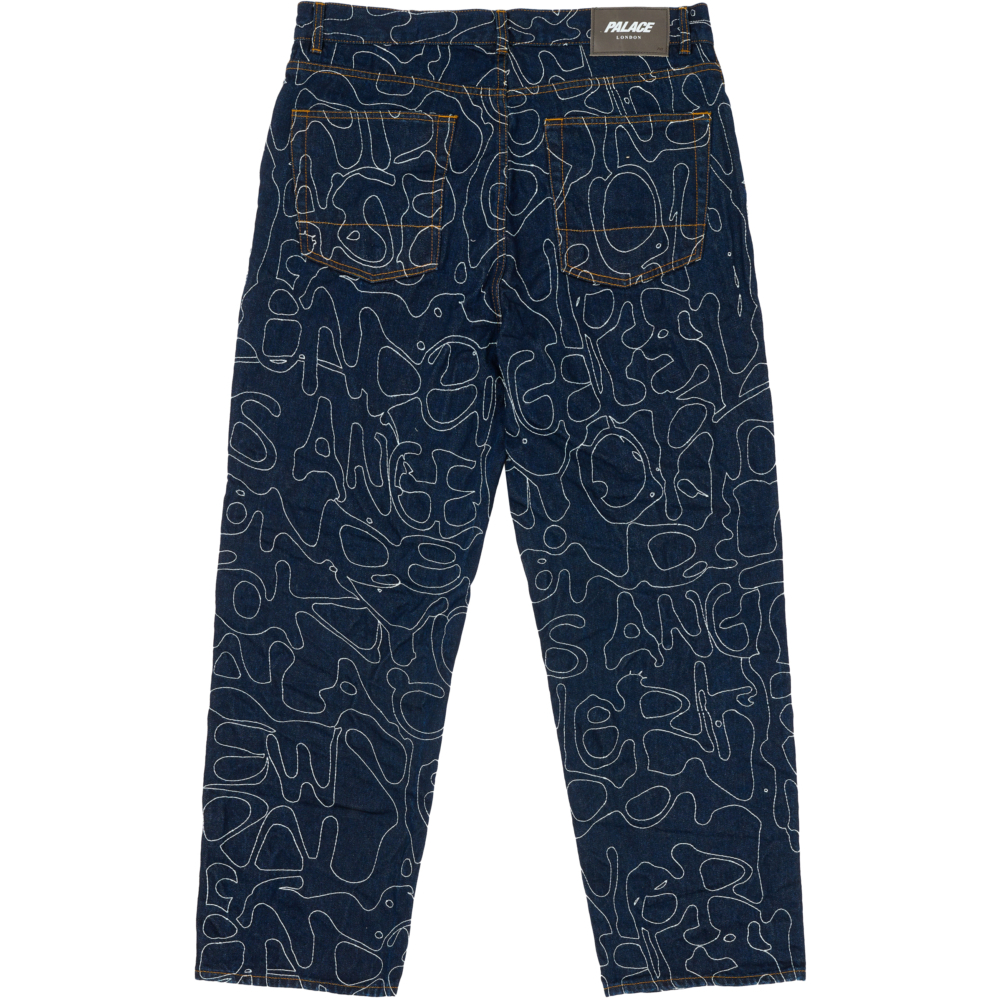 Thumbnail P45 SPLAT JEAN INDIGO one color