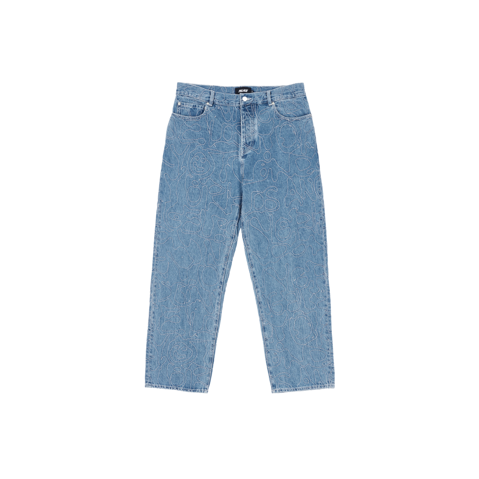 P45 Splat Jean Stone Wash - Summer 2024 - Palace Community