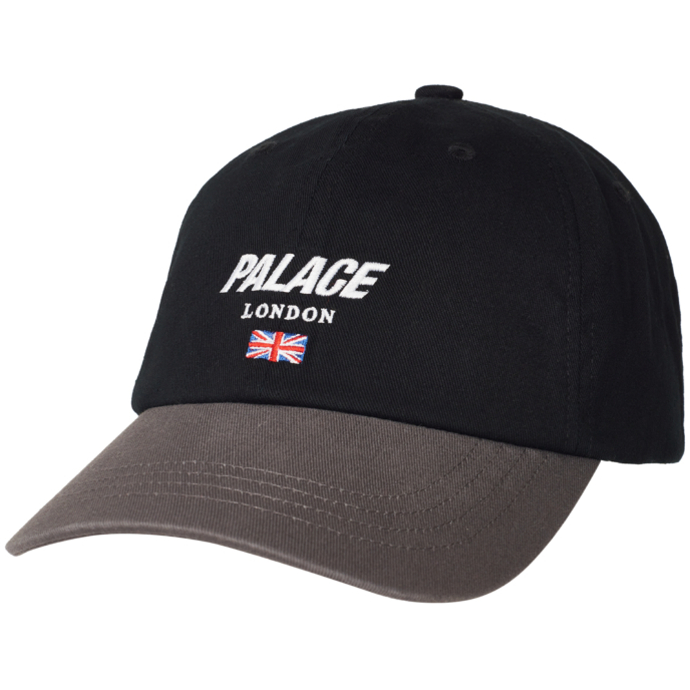 Thumbnail PALACE LONDON 6-PANEL BLACK / GREY one color