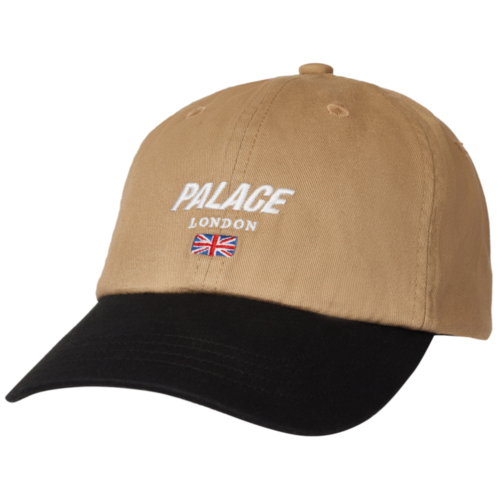 Thumbnail PALACE LONDON 6-PANEL TAN / BLACK one color