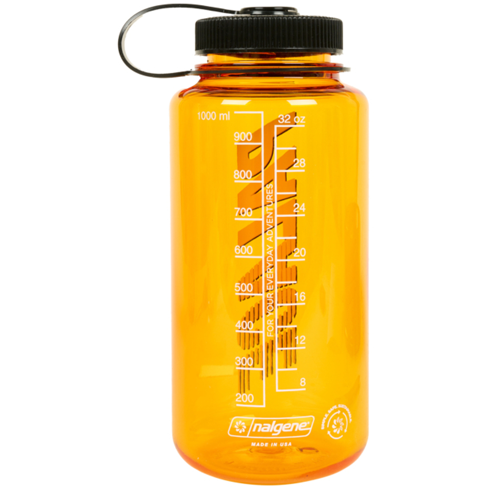 Thumbnail PALACE NALGENE FONT WATER BOTTLE CLEMENTINE / BLACK one color