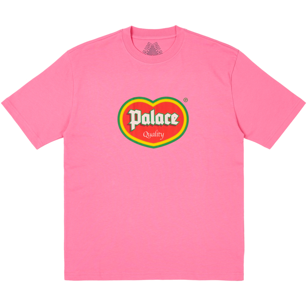 Thumbnail PALACE QUALITY T-SHIRT FRUITY PINK one color