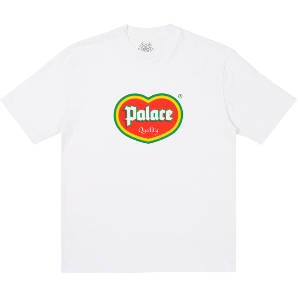 Thumbnail PALACE QUALITY T-SHIRT WHITE one color