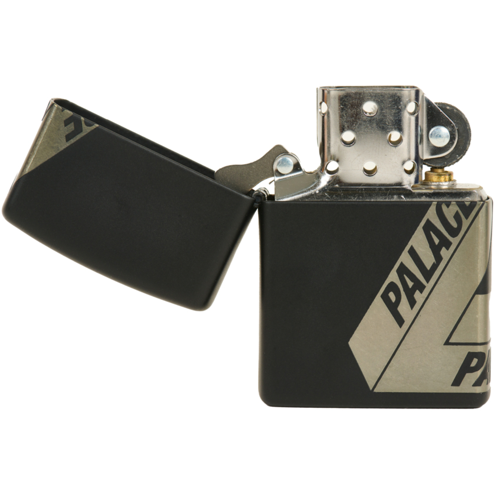 Thumbnail PALACE ZIPPO LIGHTER BLACK / SILVER one color