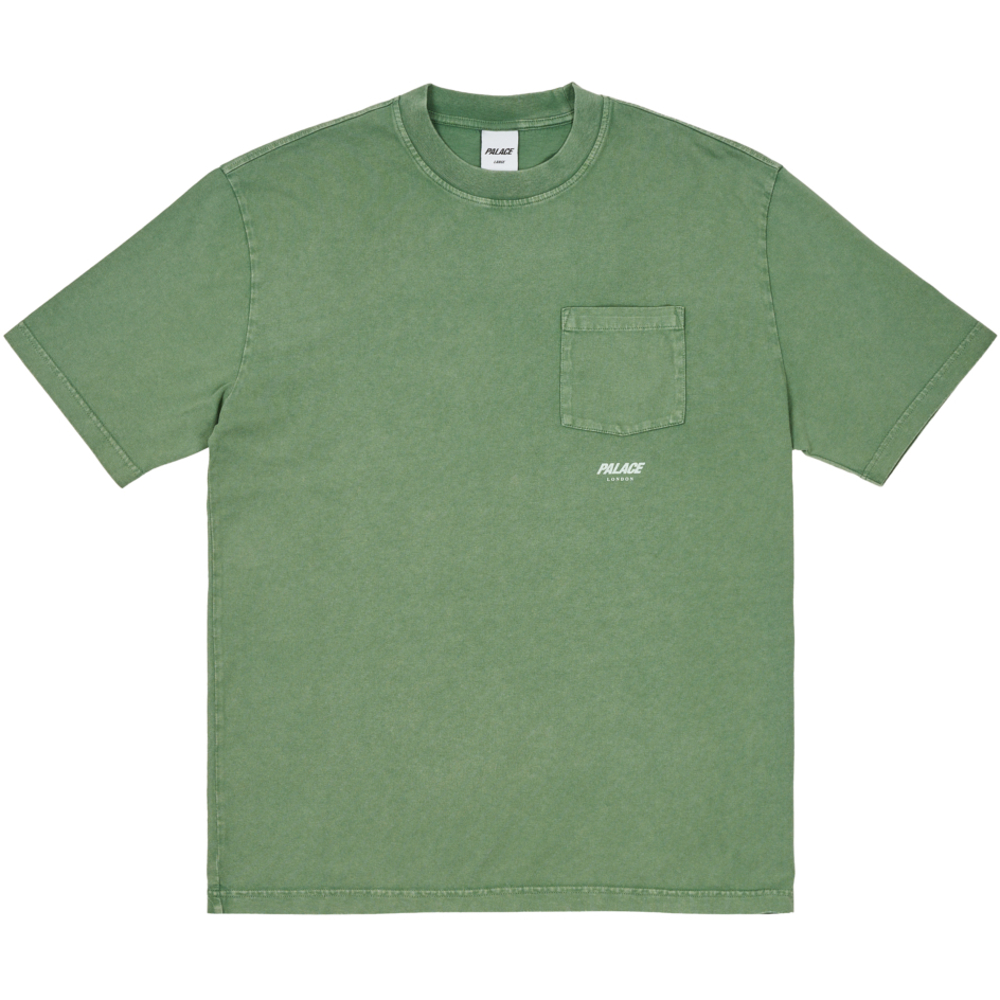 Thumbnail PIGMENT POCKET T-SHIRT GREEN one color